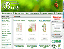 Tablet Screenshot of bio-boutique.ro